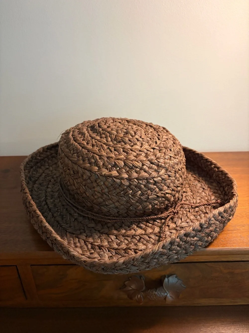 Vintage Helen Kaminski Raffia Sun Hat